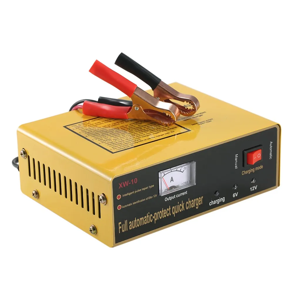 

6V/12V 80AH Intelligent Automatic LED Charger Pulse Repair Type Maintainer for Lead Acid Battery and Lithium Battery 120W