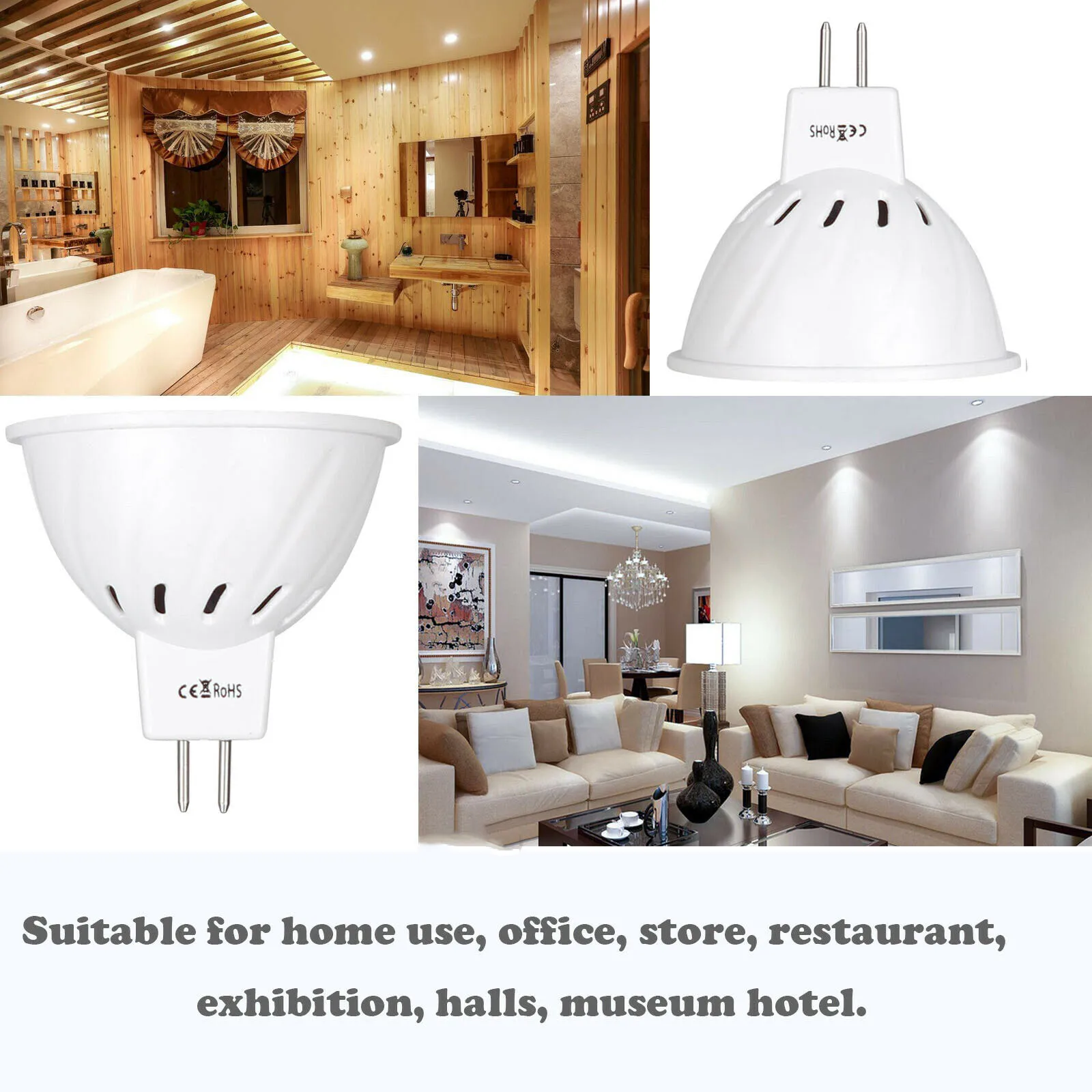 LED MR16 Bulb 12V 24V Spot Light 220V 110V 3W 5W 7W Bulbs Decoration Lamp Lampada Ampoule 36 54 72LED Spotlight Home Ligting | Освещение