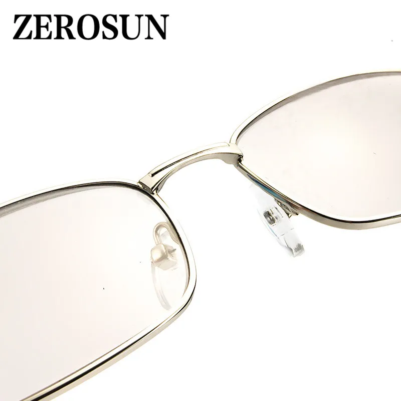Zerosun фотохромные очки для чтения мужчин и женщин с переходом диоптрий