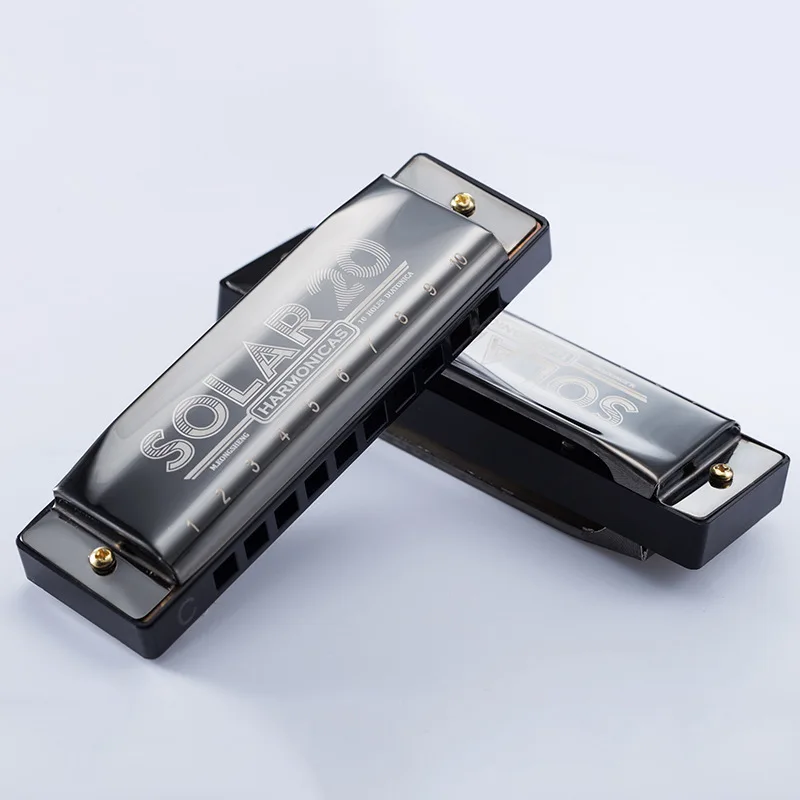 

10-hole Harmonica and Ten-hole Blues Otamatone Musical Instrument Diatonic Musical Table Bell St Louis Blues Clues Instruments