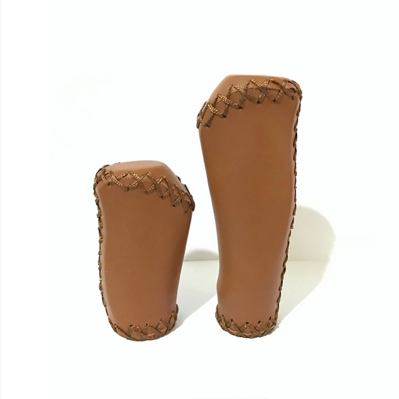 

Bicycle Leather Handlebar Cover Ergonomic Microfiber Commuter Bicycle Handlebar Cover Hand-stitched Bicycle Grip Bmx Bike Parts