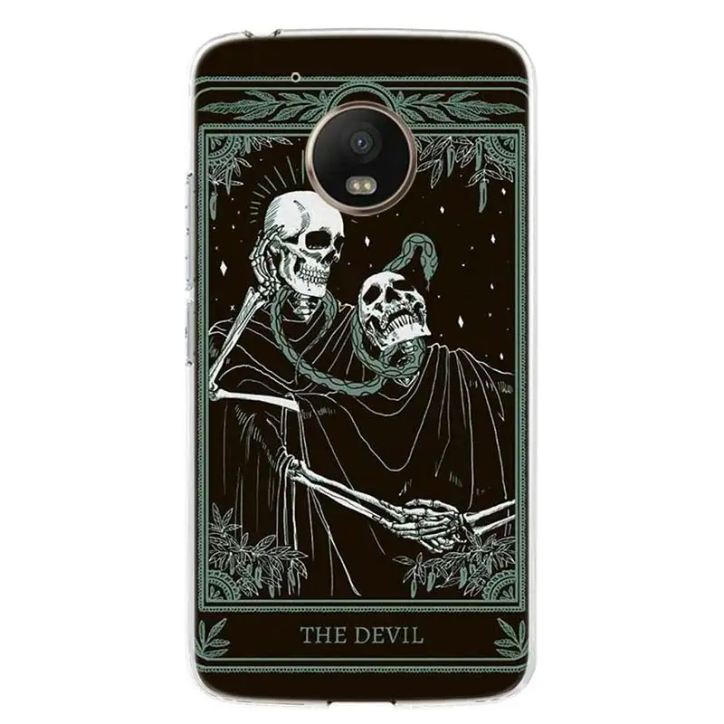 witches moon tarot mystery totem phone case for motorola moto g9 power g8 g7 play g6 plus g5 g30 one fusion vision action e6 e5 free global shipping