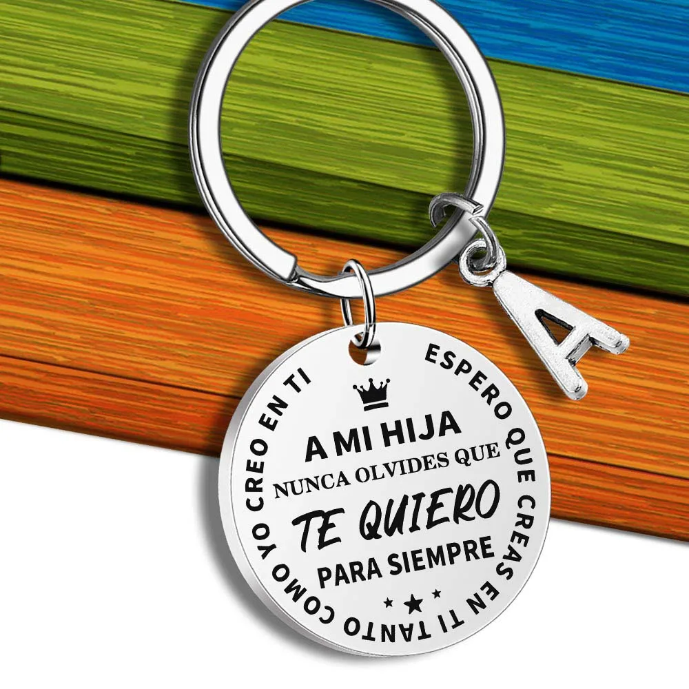 Вдохновляющий подарок на тему испанского сына дочери я люблю тебя брелок для