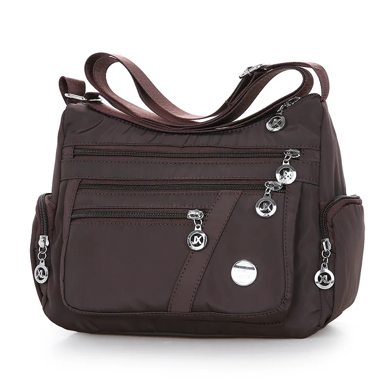 

Fashion Women Shoulder Messenger Bag Waterproof Nylon Oxford Bag Handbags Large Capacity Travel Bags Purse