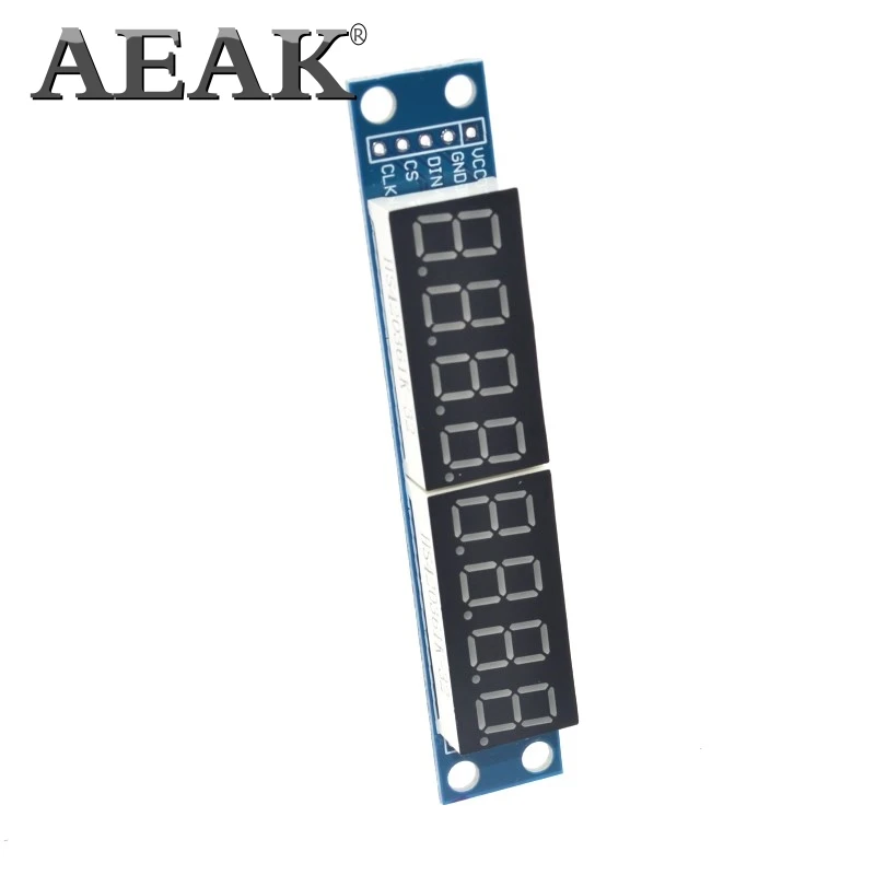 AEAK MAX7219 CWG 8-значный цифровой модуль управления для Arduino | Электронные компоненты и