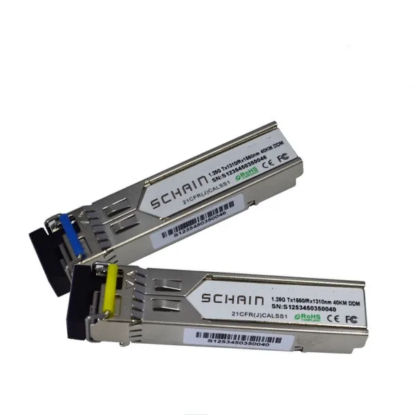 3 км BiDi SFP 1G (двунаправленный WDM 1 25 Гбит/с SC) DOM/DDM/DDMi (GLC BX D GLC U D/U A/B 1310/1550)