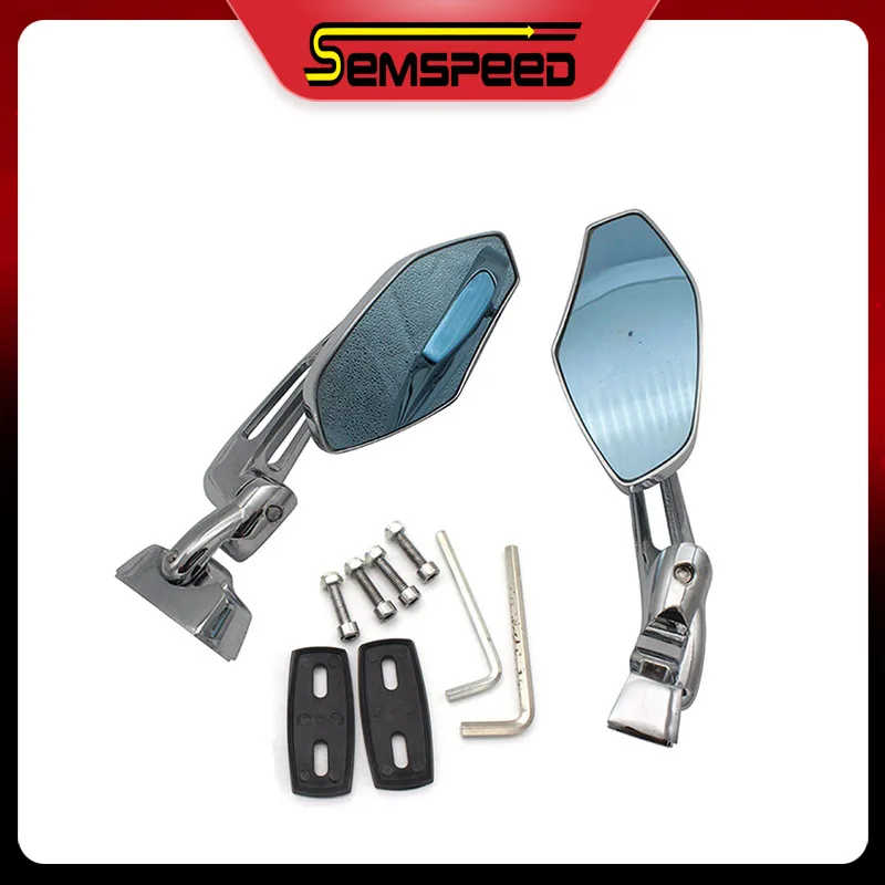 Универсальный спортивный велосипед Алюминий зеркала заднего вида для KAWASAKI Ninja ZX