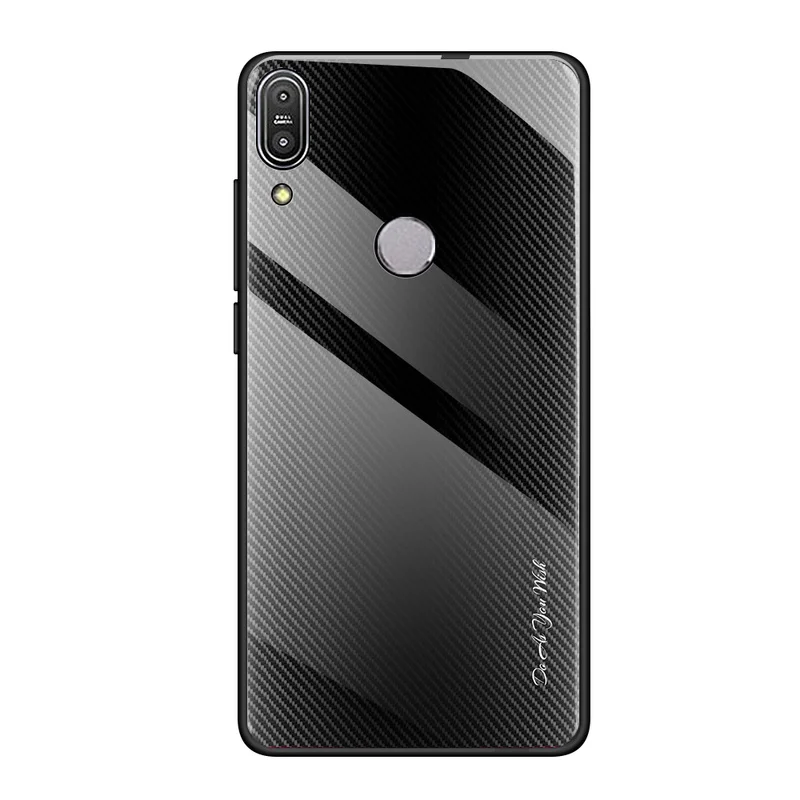 Роскошный чехол из закаленного стекла для ASUS ZB601KL ZB602KL ZB631KL ZB633KL силиконовый
