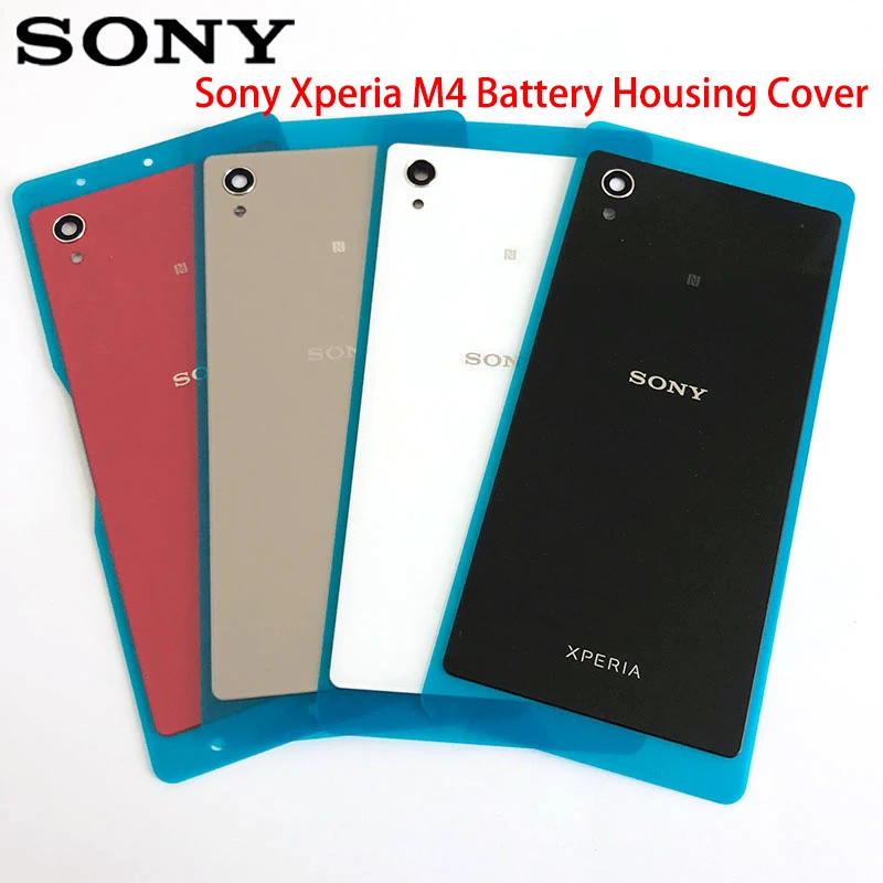 Оригинальный чехол для аккумулятора Sony Xperia M4 Aqua задняя крышка задней панели