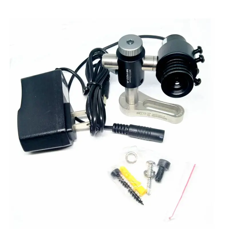 Focusable 850nm 100mW IR Infrared Laser Diode Dot Module 22x60mm with 5V AC Adapter and Two Axis Mount Holder