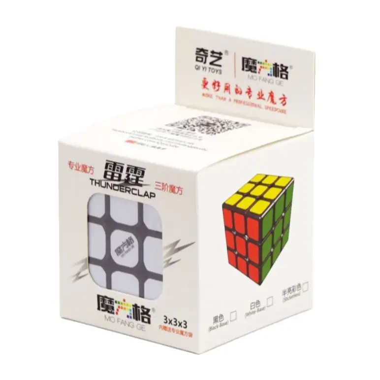 Оригинальный QiYi MoFangGe LeiTing 3x3x3 с сумкой магический куб головоломка Thunderclap 3x3
