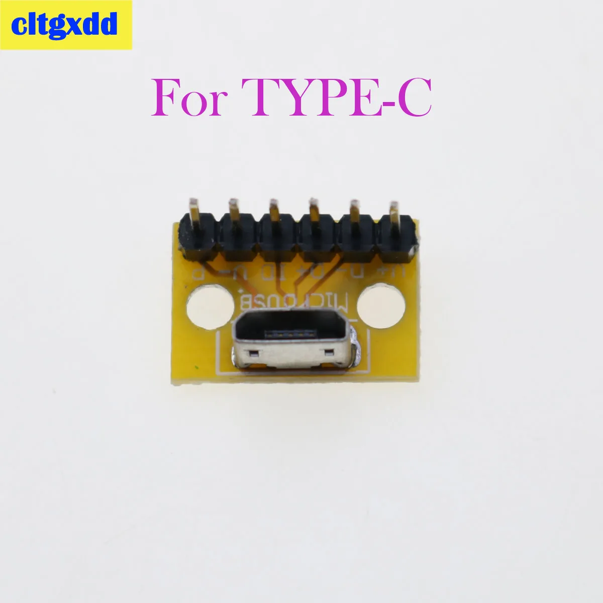 Cltgxdd 1 Uds Micro USB Vertical USB tipo C Conector de cabeza...