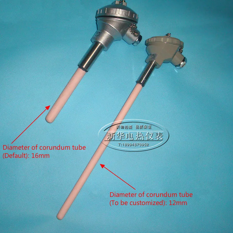 Термопара типа K термопара с керамической трубкой Корундовая трубка термопарой