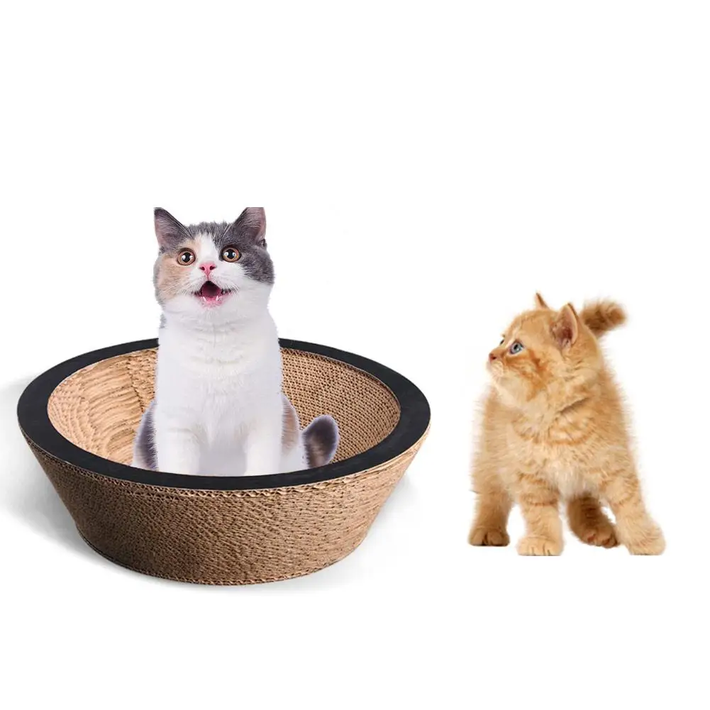 

Bowl Shape Cat Nest Scratch Board Corrugated Paper Nest