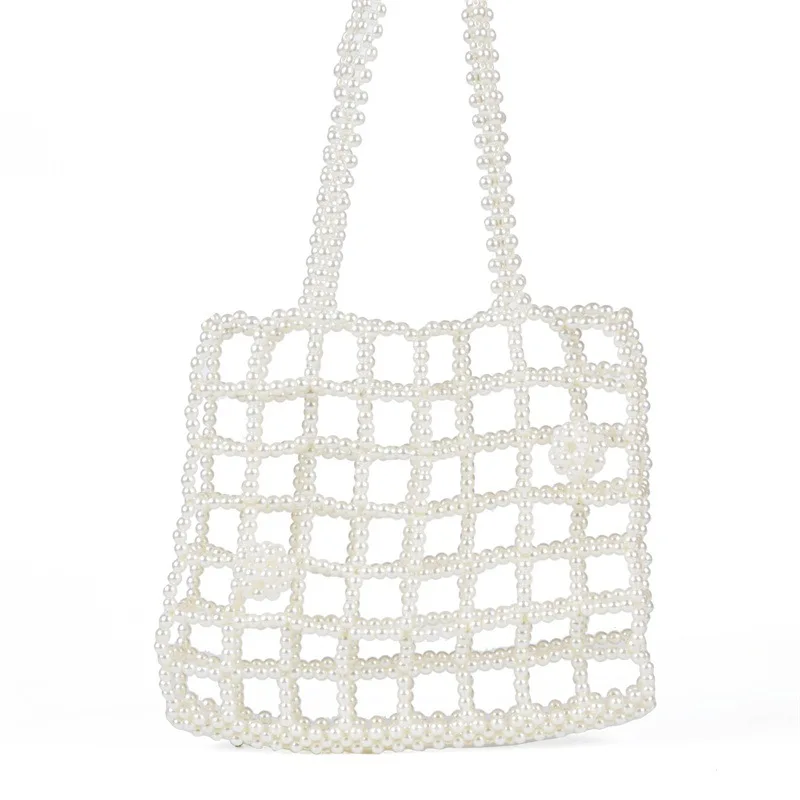 

Summer New Little Fairy Hollow Pearl Bag Shoulder Handbag