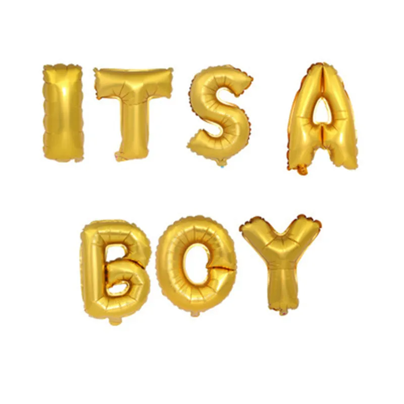 Набор воздушных шаров из алюминиевой пленки для мальчиков и девочек 16