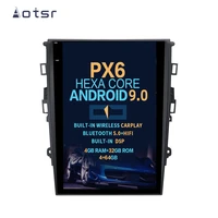 aotsr android 9 car radio for ford fusion mondeo mk5 2013 2019 multimedia player gps navigation dsp carplay px6 auto stereo
