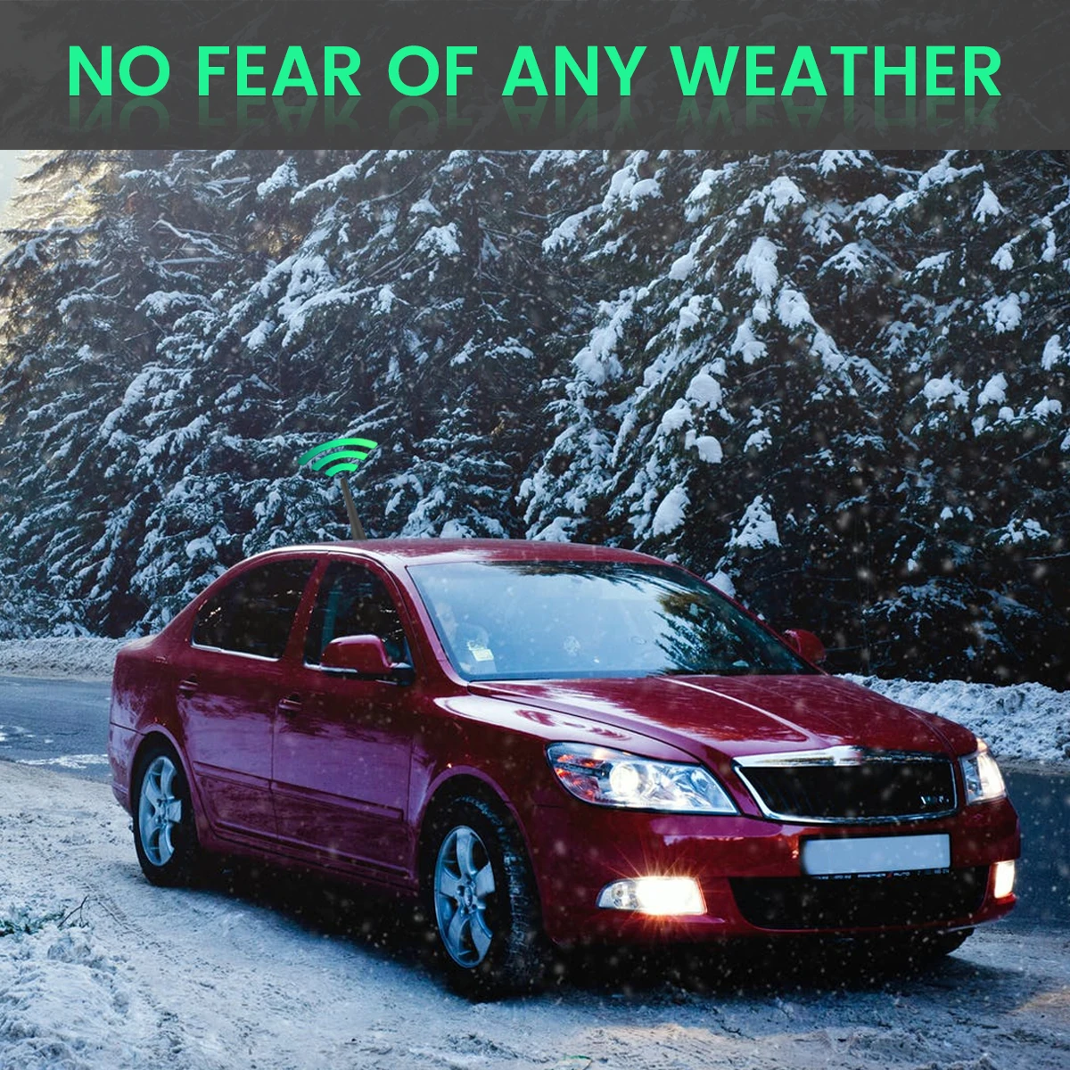 Автомобильная антенна для короткого радиоприемника маленькая универсальная