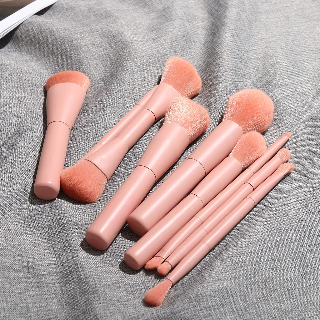 10 шт. роскошные кисти для макияжа набор тональной пудры румяна тени век консилер