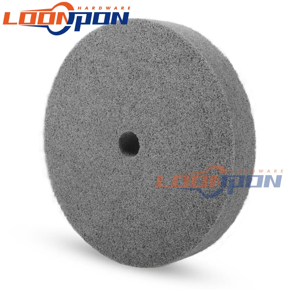 Полировальное колесо из нейлонового волокна 6 дюймов толщина 25 мм нетканое 9P 320 #1