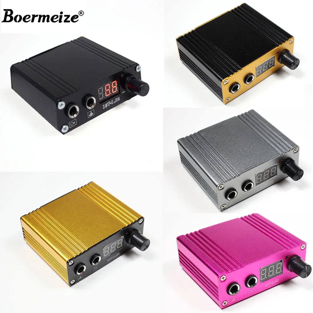 

Tattoo Power Supply Digital LCD Excellent Quality for Tattoo Machine Wireless Tattoo Power Supply Rotary Tattoo Gun Machines