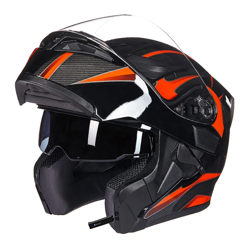 Мотоциклетный шлем GXT Moto rcycle защитное снаряжение ECE dot Для водонепроницаемого