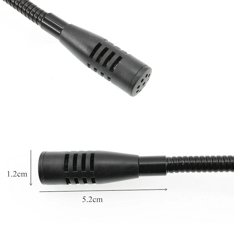 

QR-501 Wired Conference Microphone, Office Meeting Gooseneck Recording Microphone Condenser Microphone