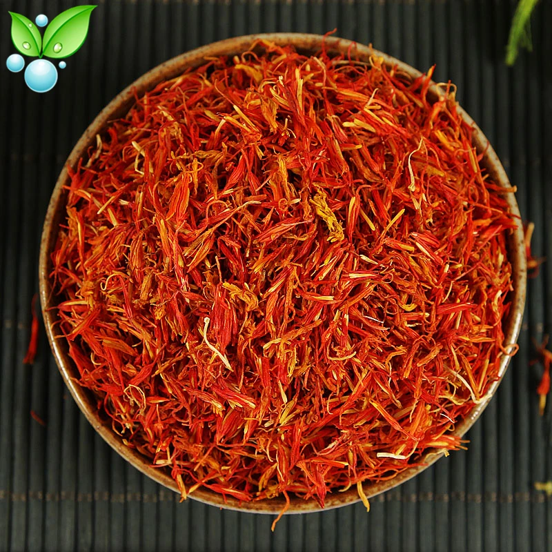 Сафлор Синьцзян 100% натуральный сушеный сафлор Хуа премиум класса сушеные