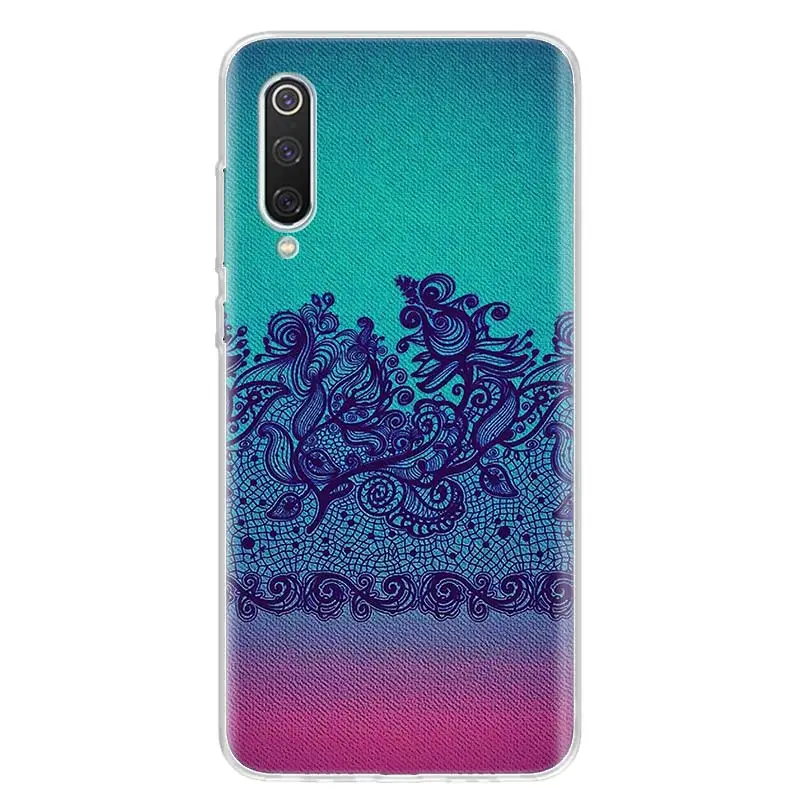 Чехол с кружевом и цветами для телефона Xiaomi Redmi Note 9S 8 8T 9 7 7A 6 6A 5 5A 4X S2 K20 K30 MI Lite CC9 F1 Pro
