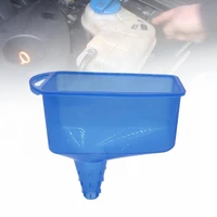 blue compact hot sales oil funnel efficient adding oil small size car funnel for motor