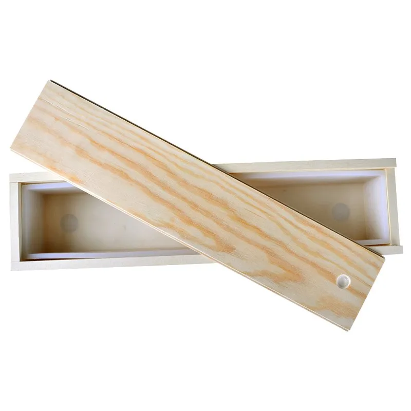 B0267(Box with Liner Силиконовые формы для мыла прямоугольник буханка Мыло плесень с деревянной коробка мыло ручной работы инструмент для изготовления - Цвет: B0267(Box with Liner