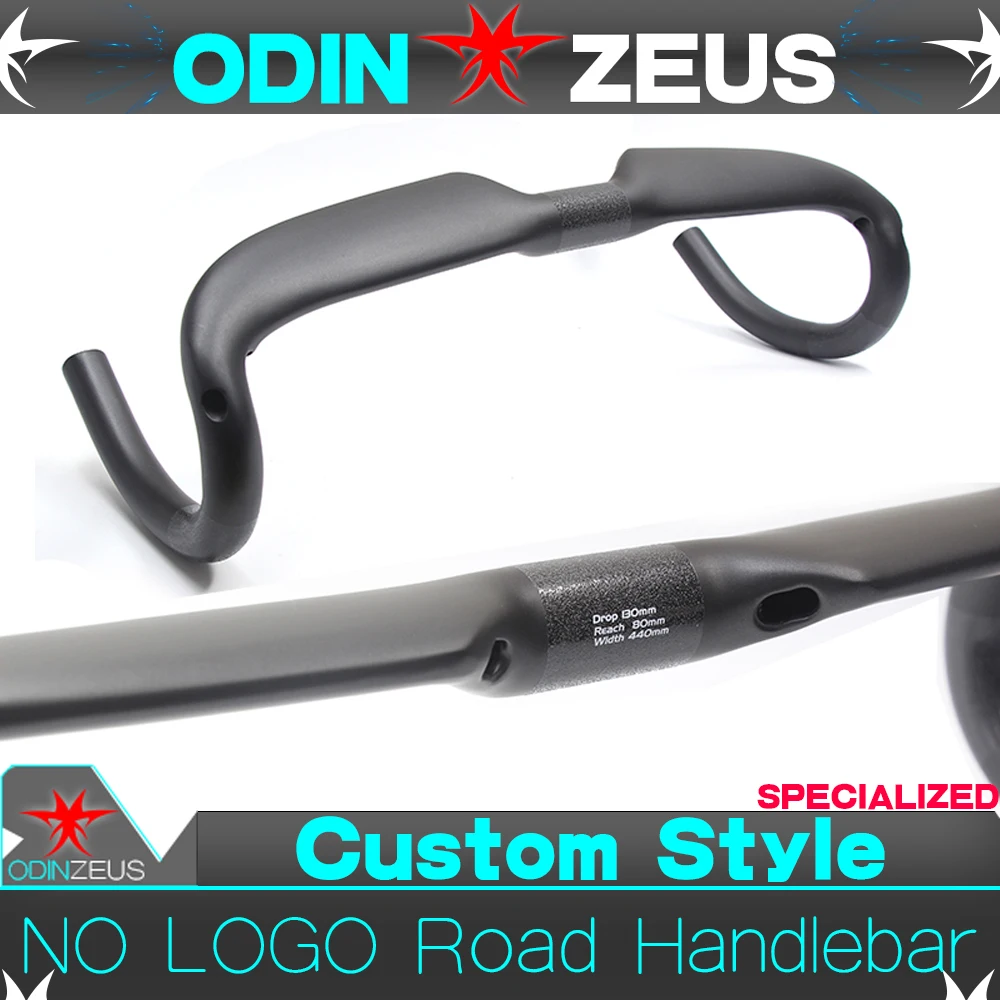 

Сверхлегкий сверхпрочный руль Odin Zeus, углеродный руль 31,8*400/420/440 мм, WB240, без логотипа