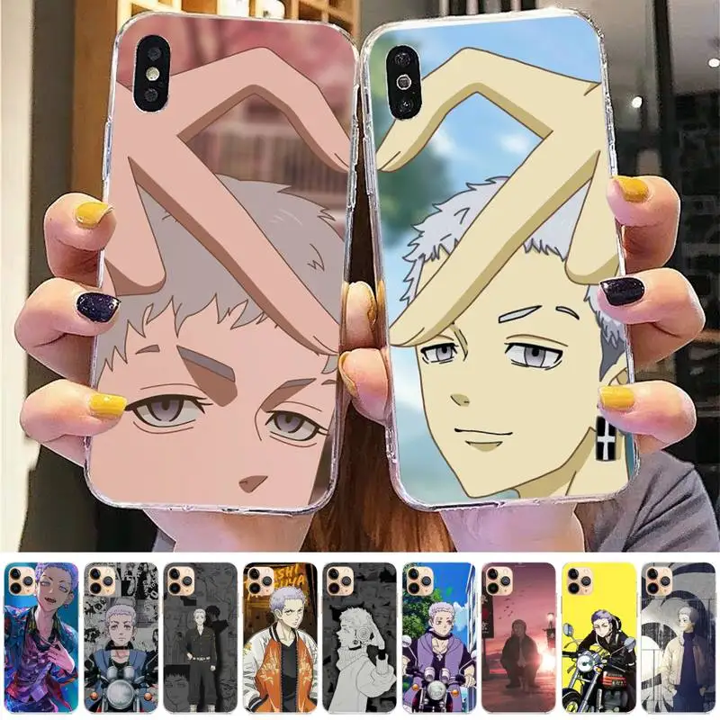 

Yinuoda Mitsuya Takashi Tokyo Revengers Phone Case for iPhone 11 12 13 mini pro XS MAX 8 7 6 6S Plus X 5S SE 2020 XR case