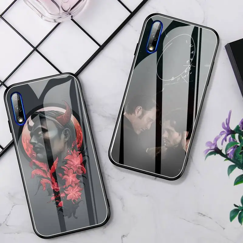 

TV Series Hannibal Soft Glass Phone Case Fundas For Huawei P20 Pro P30 Lite Mate 9 10 20 Pro Nova 3i 5 3E Cover Accessories