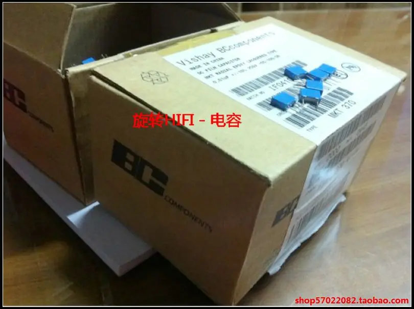 20 шт. Новый BC MKT370 10NF 250V 0 01 мкФ PCM5 MKT VISHAY мкФ/250V P5MM 103/250V 10N 103 250v10nf 250VDC | Электроника