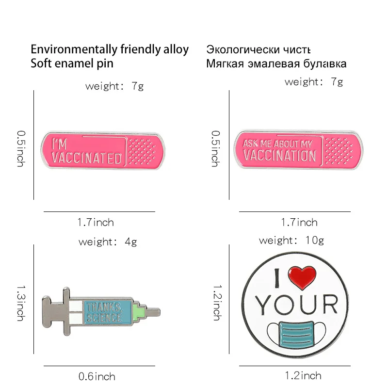 

Scientific Medical Reagents Enamel Pins Custom Love & Peace Medical Brooch Lapel Badge Bag Cartoon Jewelry Gift for Kids Friends