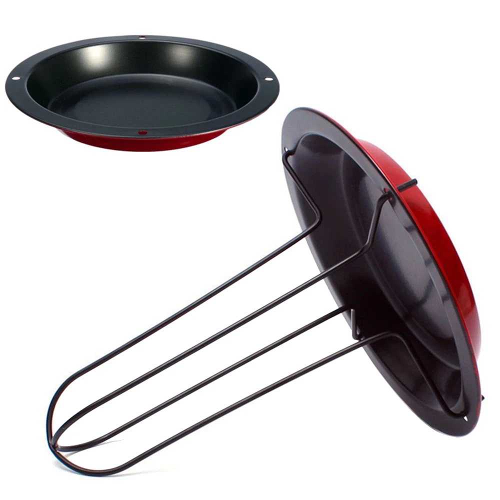 Турция жаровня стойка для жарки курицы с чашей углерода Сталь пивная банка Гриль