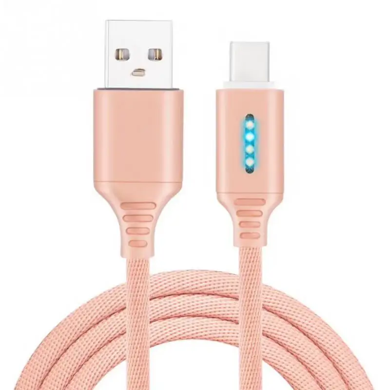 Автоматический отрезной зарядный кабель Micro usb type C для быстрой зарядки умный