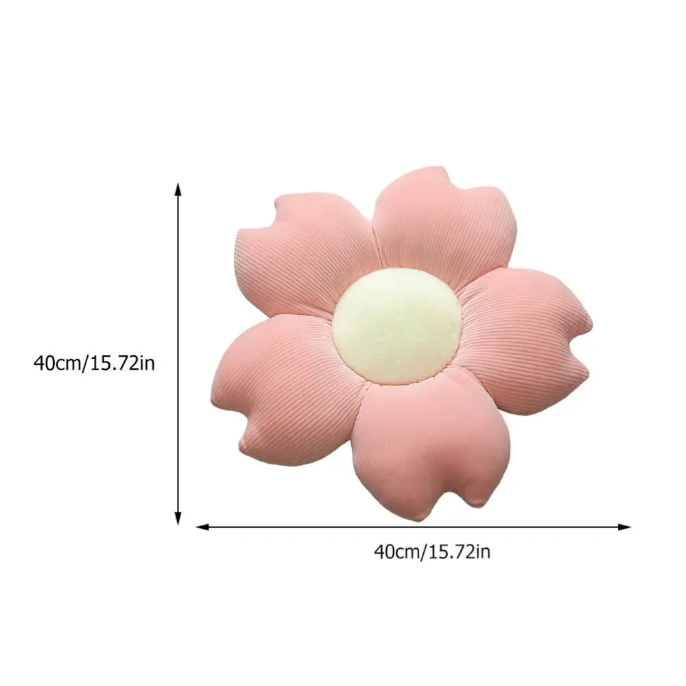 

1pc Creative Fower Shape Cushion Office Thickened Cushion Car Pillow for Home