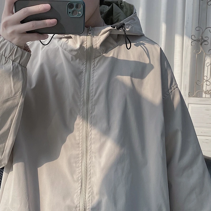 

Military 5XL Winter Jackets Parkas Men Silk-Like Cotton Zipper Japanese Loose Coat Mens Hooded Hip Hop Streetwear Thermal Jacket