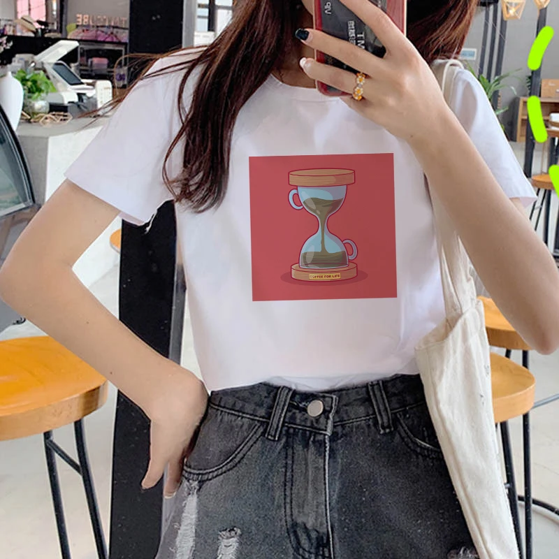 

Women T Shirts Summer Casual Tshirts Tees Harajuku Korean Style Graphic Tops New Kawaii Top Tees Streetclothing Shirt