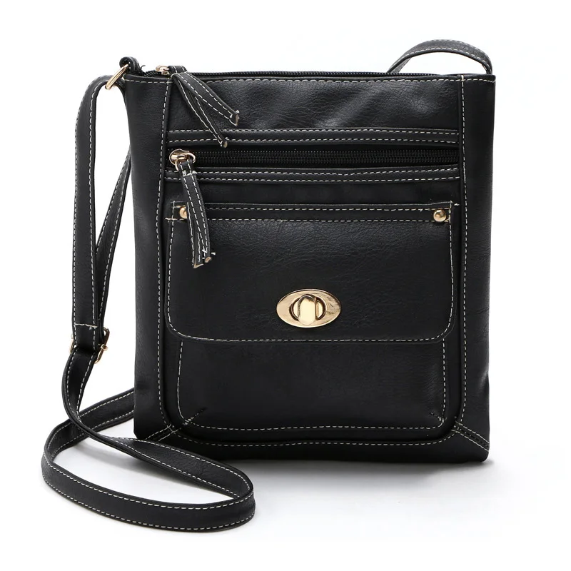 

European and American Style Casual Small Shoulder Bags Handbags Women Famous Brands Leather Flap Messenger Sling Bag Sac A Main