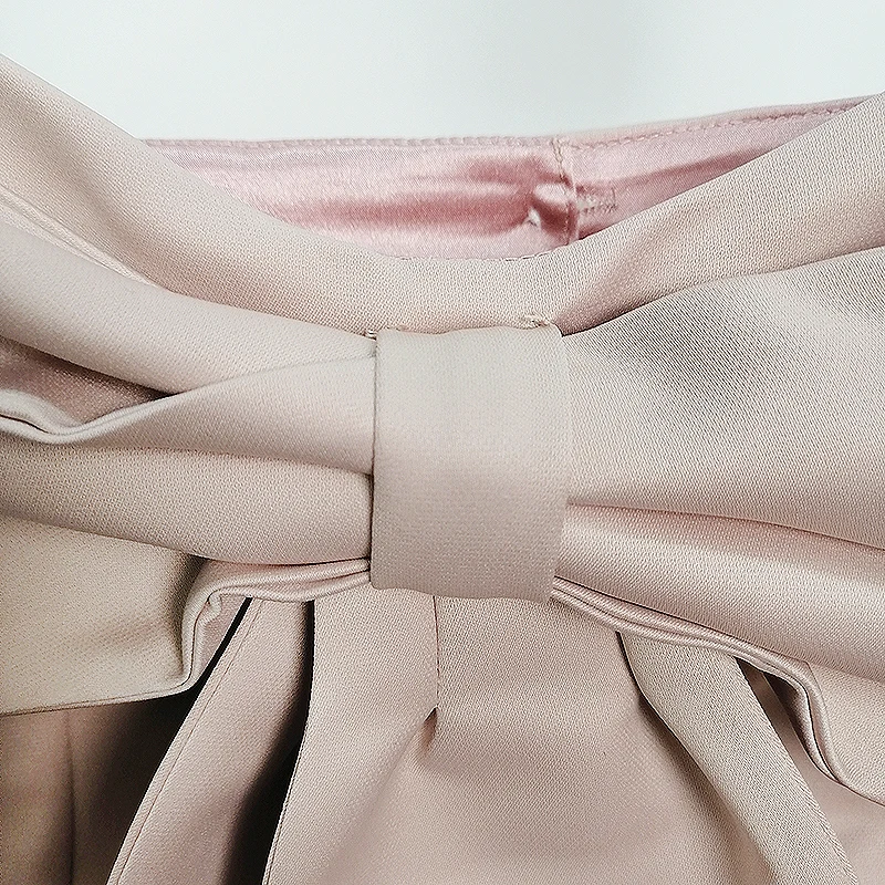

SISPELL Patchwork Bowknot For Female Vest Square Collar Sleevelss Off Shoulder High Wiast Women's Sexy Vest Fashion Tide 2021