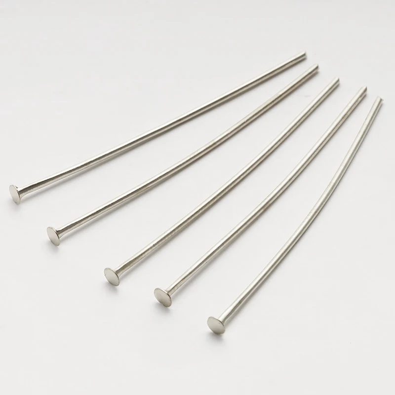 200 шт./компл. металлической головки глаз плоской для бижутерии материал рукоделия