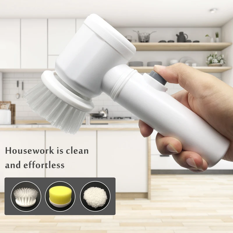 

Electric cleaning brush, automatic dishwashing brush for kitchen dishwashing