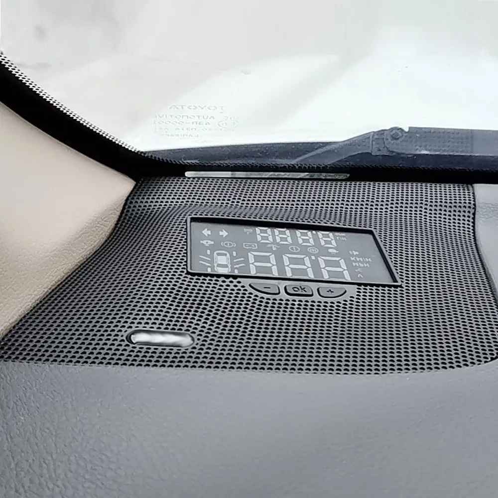 Автомобильный Электронный HUD-дисплей XINSCNUO для Toyota Land cruiser 2010-2018 OBD-дисплей на