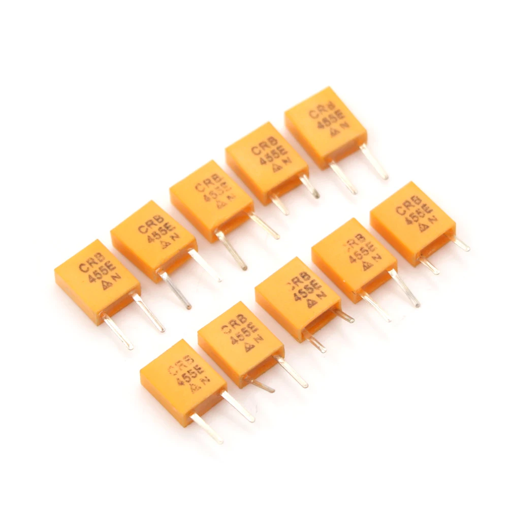 10 шт. желтый 455E 455 кГц 455K DIP-2 керамический кварцевый генератор 2pin оптовая продажа |