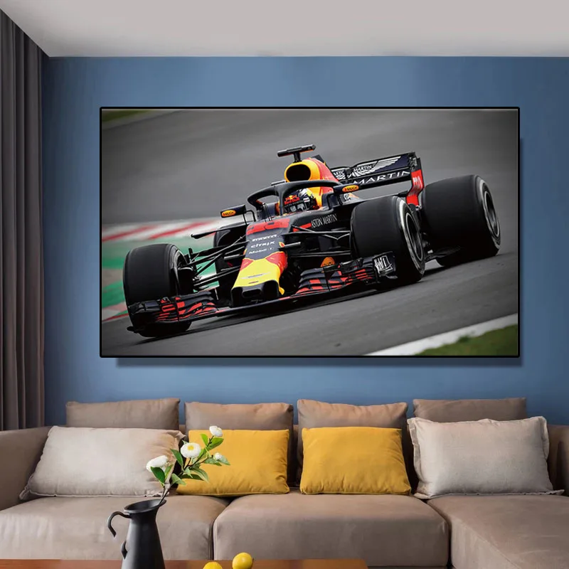Современная Художественная живопись McLaren F1 Картина на холсте постеры и принты