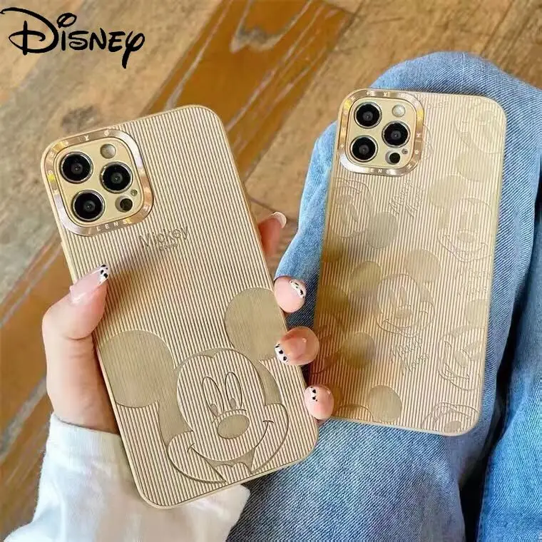 

Disney Mickey Cartoon Cute Anti mobile phone case for iphone13 13Pro 13Promax 12 12Pro Max 11 Pro X XS XR 7 8P protective cover