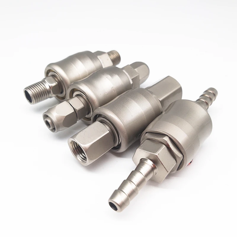 

Air Compressor Sh20 Air Duct Air Pipe Spring Tube One-Hand Quick Connection Self-Locking Plug Oxygen Hose Air Pump Accessories